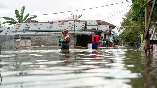 Banjir Rendam 6 Kabupaten di Aceh, 19 Ribu Warga Mengungsi