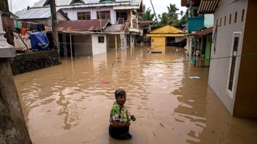 Manado Diguyur Hujan Deras, Sejumlah Wilayah Terendam Banjir