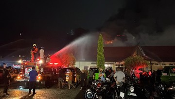 Polda Kalsel Bersama Labfor Jatim akan Olah TKP Kebakaran Gedung SDM Hari Ini
