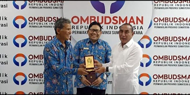 Ombudsman Sampaikan Hasil Survei Layanan Publik, 16 Pemda di Sumut Raih Zona Hijau