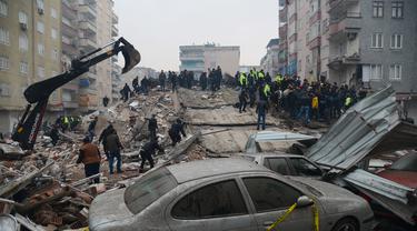 Turki Berduka! 1600 Orang Tewas Akibat Gempa, Korban Terus Bertambah