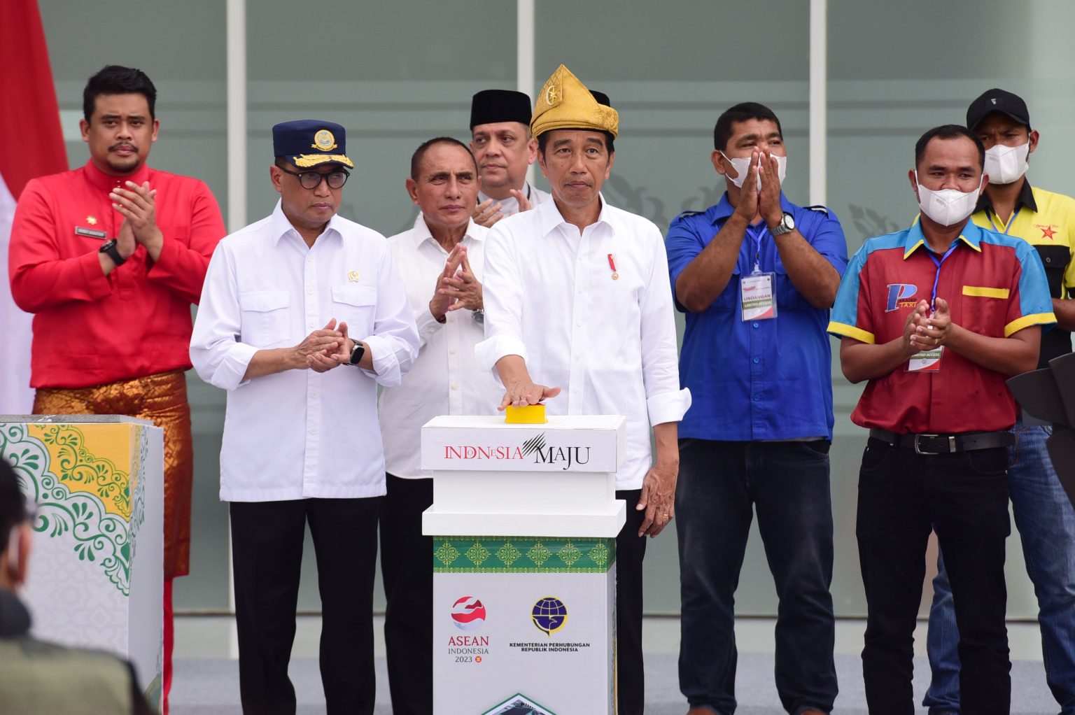 Presiden Jokowi Resmikan Dua Terminal di Sumut