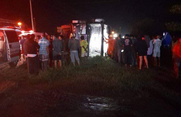 Satu Tewas, Saat Bus Rombongan SMPN 3 Garut Tabrakan dengan 2 Motor di Purworejo