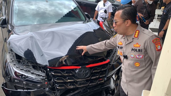 Fortuner yang Tabrak Brio di Senopati Ternyata Milik Perusahaan