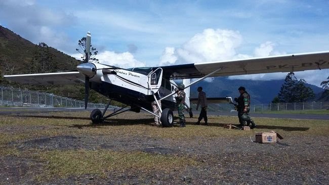 Angkut Barang ke Mimika, Pesawat Susi Air Terbakar di Nduga Papua