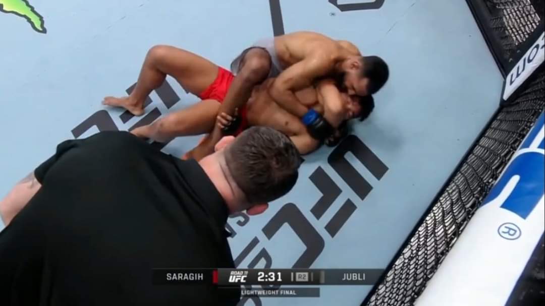 Kalah TKO dari Anshul Jubli, Jeka Saragih Gagal Raih Tiket UFC
