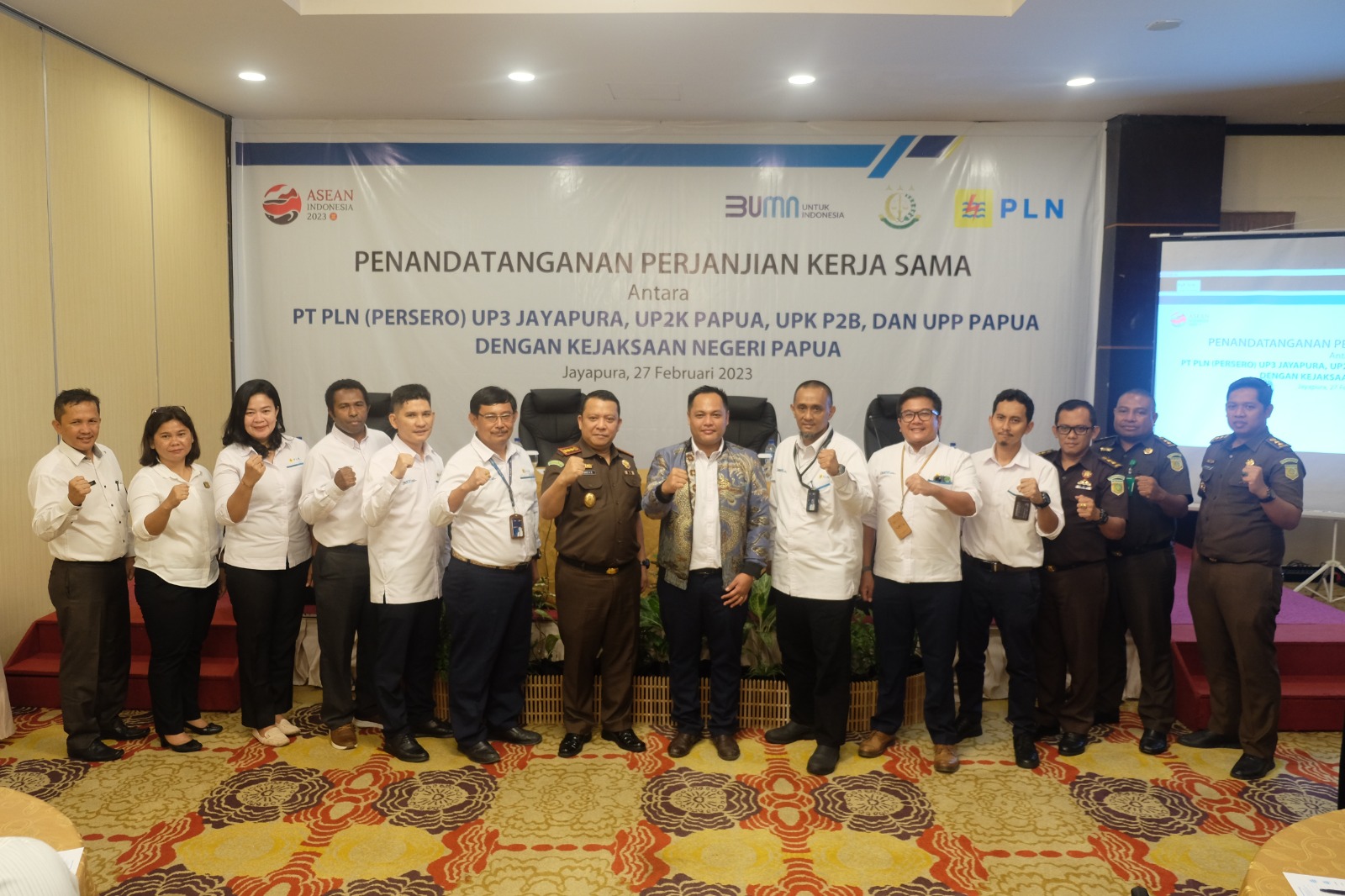 PLN - Kejari Jayapura Perkuat Sinergitas, Wujudkan Kesejahteraan Masyarakat di Papua