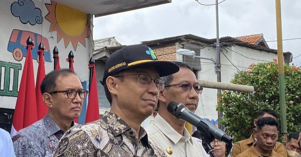 Pj Gubernur DKI dan Menkes RI Temukan Tiga Anak Stunting di Jakarta Pusat