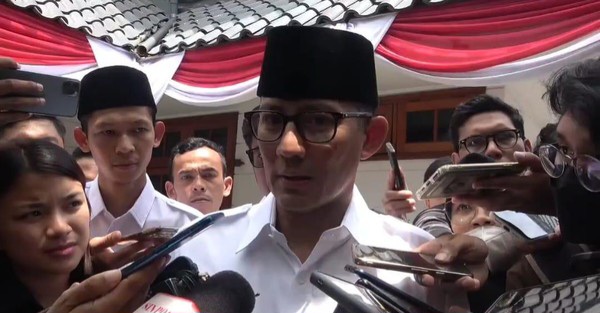 Sandiaga Uno Setop Bahas Perjanjian Utang Rp50 M dengan Anies Baswedan