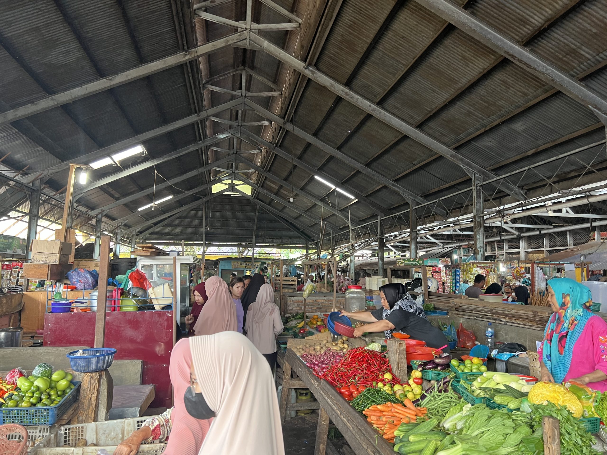 Berkah Ramadan, Pasar Halat Medan ‘Diserbu’ Pembeli