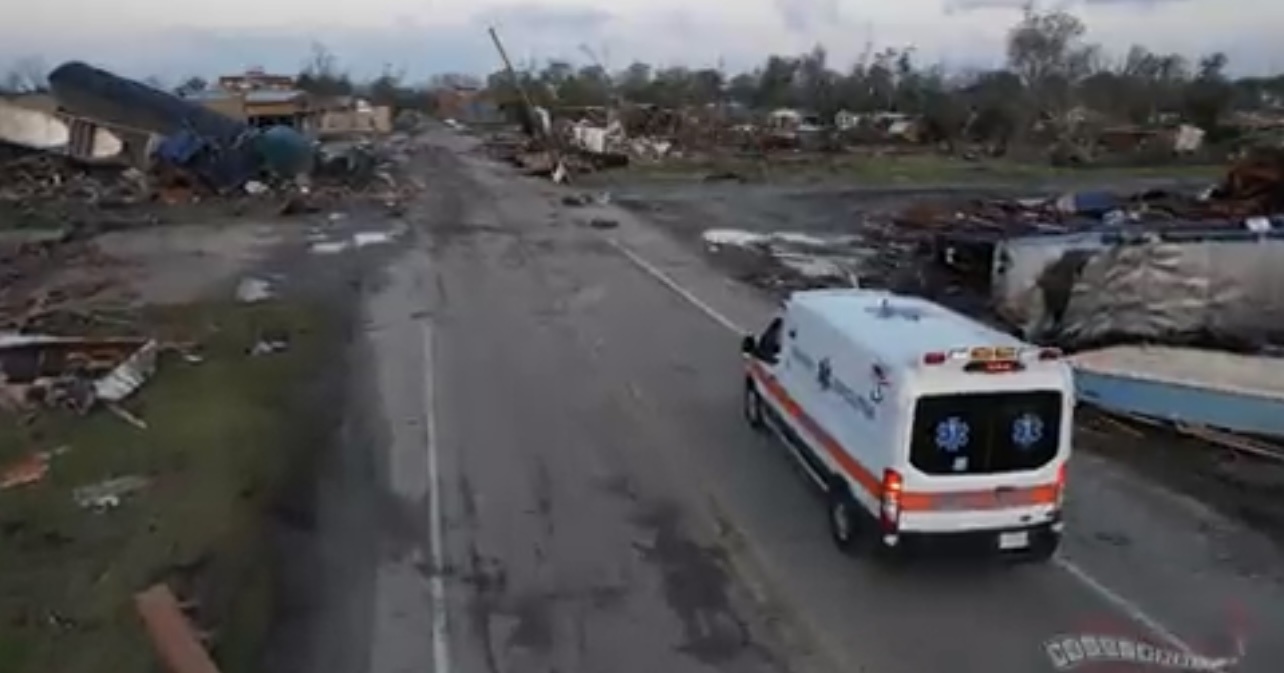 25 Orang Tewas Akibat Tornado Dahsyat Hantam Miississippi AS
