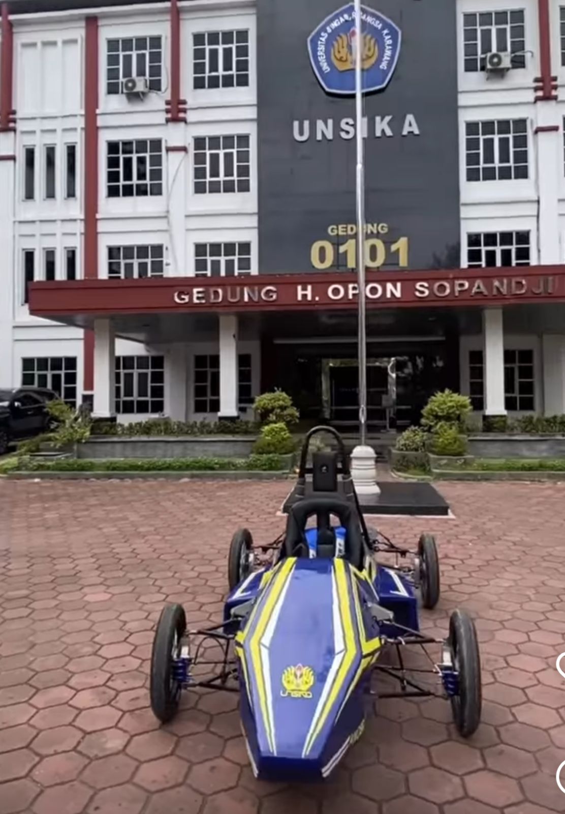 Bravo! Kreativitas Mahasiswa Unsika, Berhasil Ciptakan Mobil Listrik Formula