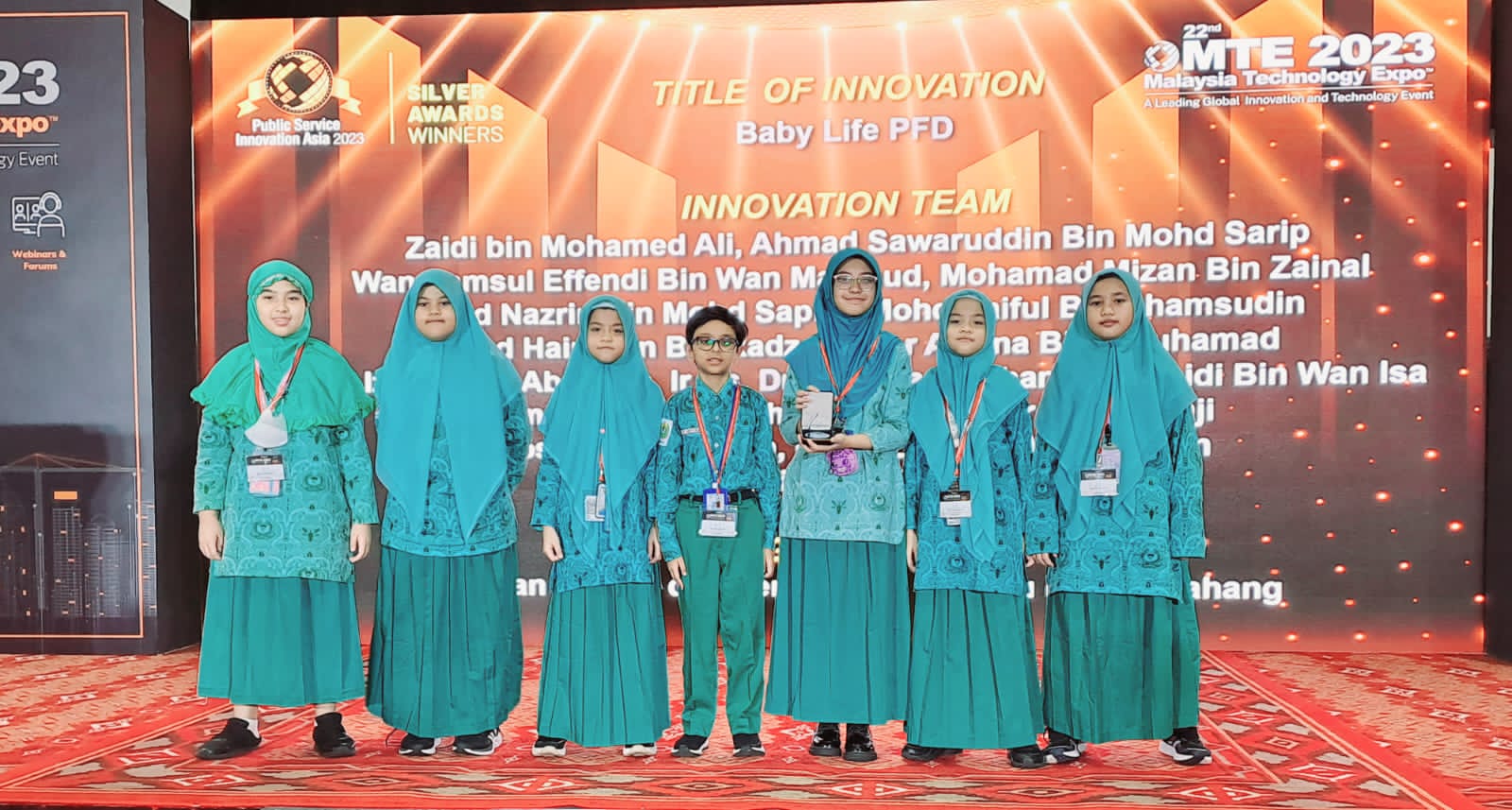 Luar Biasa! Murid SD YPSA Borong Medali di Malaysia Technology Expo