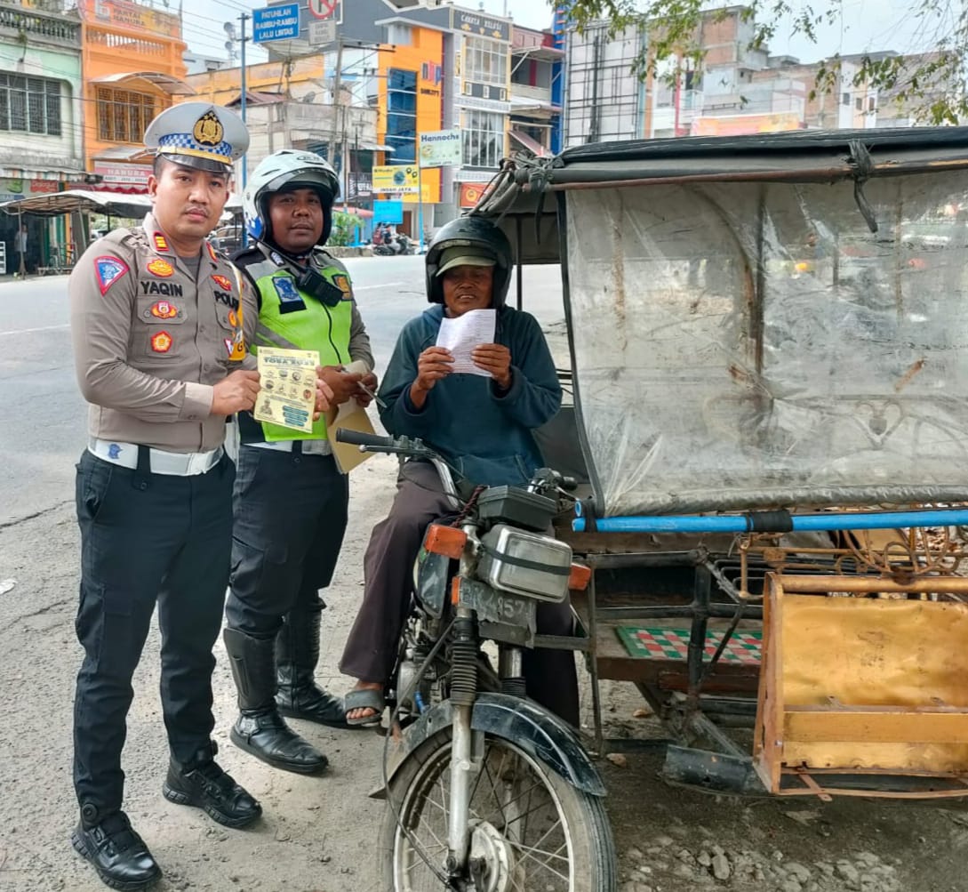 Ops Keselamatan Toba 2023, Tindak 592 Pengendara 