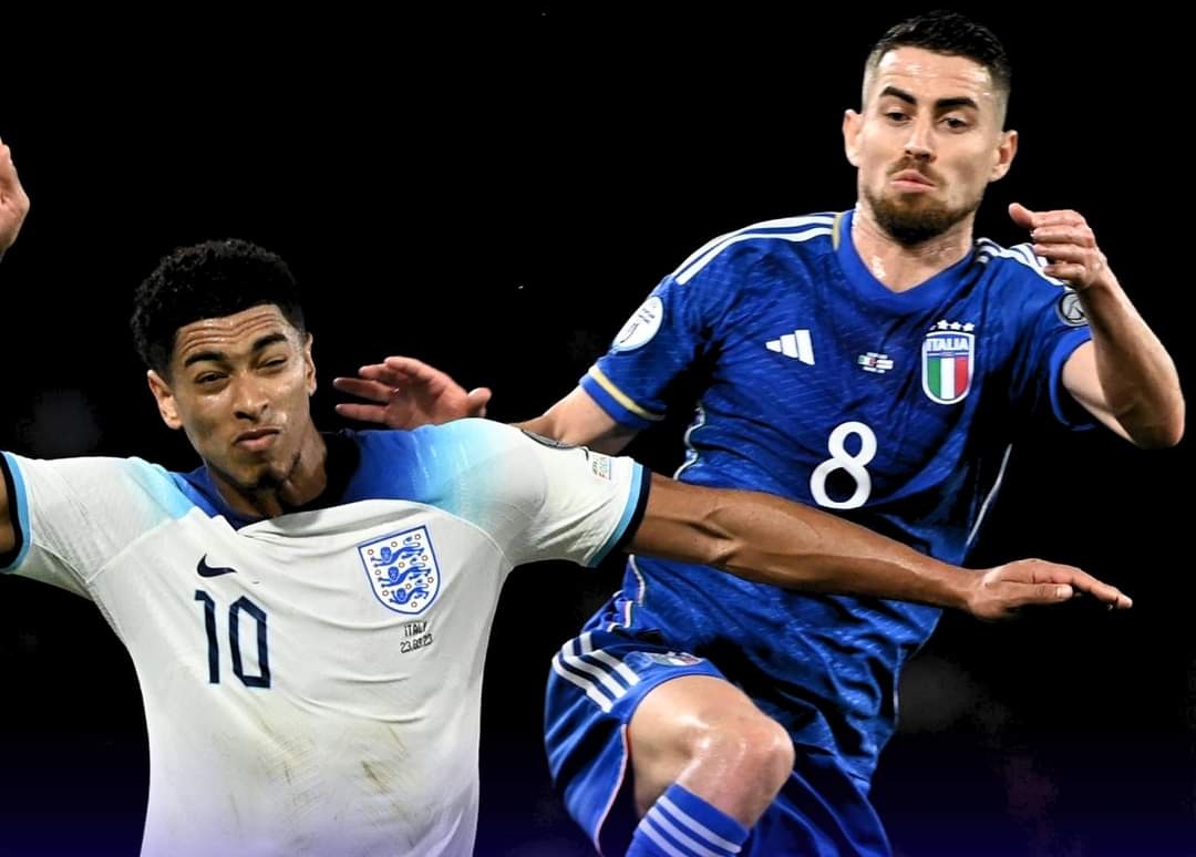 Kualifikasi Piala Eropa 2024 : The Three Lions Sikat Azzuri 2-1