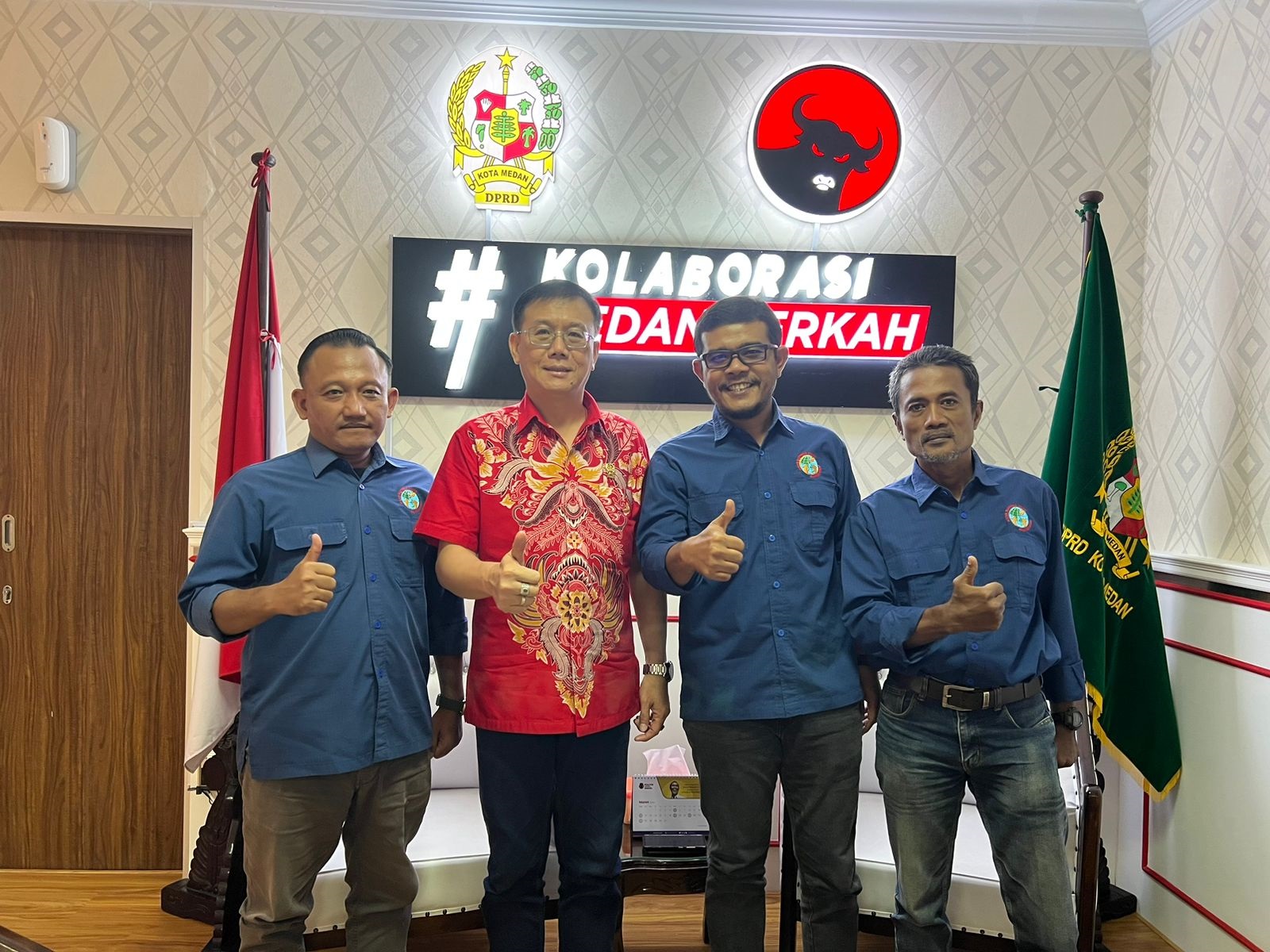 Ketua DPRD Kota Medan Beri Apresiasi dan Siap Dukung Program Kerja PW IWO Sumut
