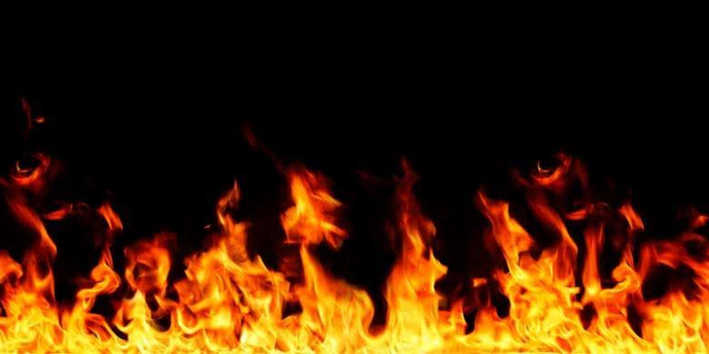 Korsleting Listrik, Gudang Sembako di Ciawi Bogor Terbakar