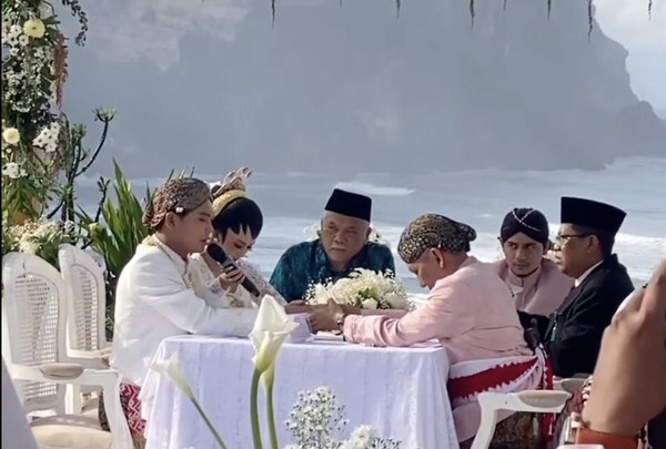 Tri Suaka dan Nabila Maharani Resmi Menikah