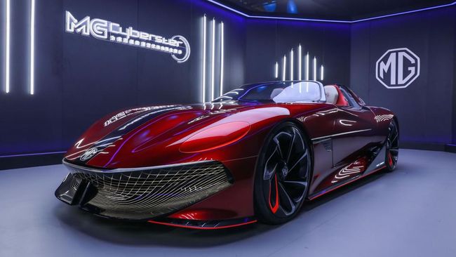 MG Cyberster Diperkenalkan di Auto Shanghai 2023