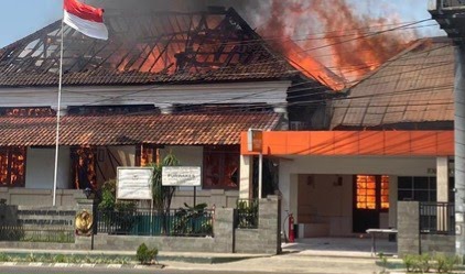 Rumah Sakit Salak Bogor Hangus Terbakar, Pasien Langsung Dievakuasi