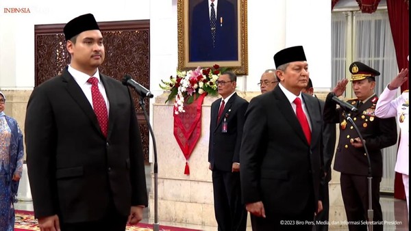 Jokowi Resmi Lantik Dito Ariotedjo Jadi Menpora Baru!