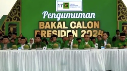 PPP Pilih Ganjar Pranowo Jadi Capres 2024