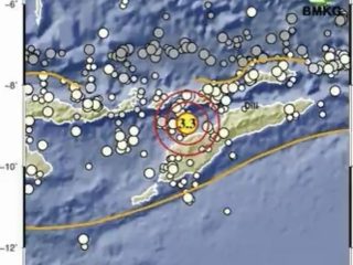 Gempa Magnitudo 3,3 Terjadi di Timor Tengah Utara NTT