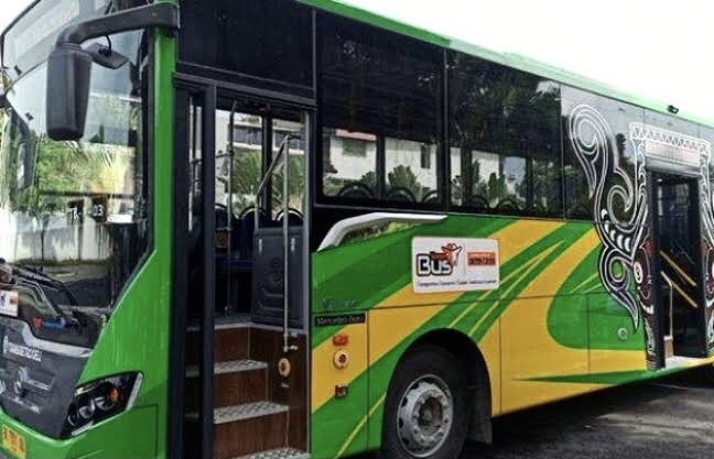 Viral Running Text Bus Trans Metro Deli Milik Pemko Medan Bertuliskan Kata Kotor