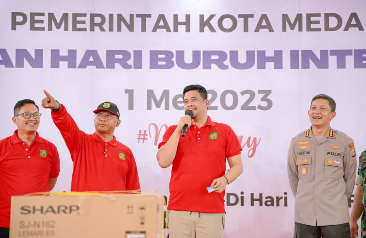 Rayakan May Day, Walikota Medan Harap 100% Buruh dan Pekerja Tercover BPJS