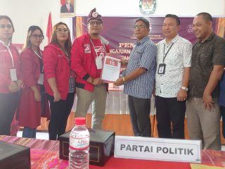 Resmi Daftarkan Bacalegnya, DPD PSI Taput 'B15A' Awasi Anggaran Kabupaten