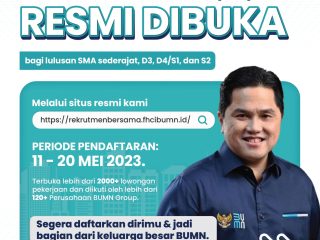 Rekrutmen Bersama BUMN 2023, PLN Buka 32 Lowongan Pekerjaan