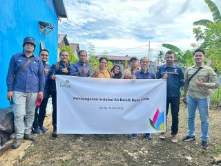PLN Bantu Pembangunan 6 Sumur Bor Air Bersih di Sorong