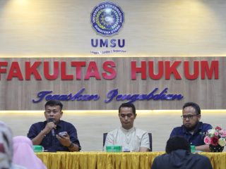 Gelar FGD, FH UMSU Bahas Strategi Advokasi Keseimbangan Lingkungan