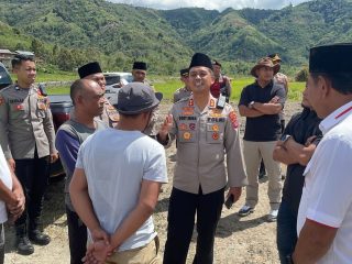 Cek Lokasi PLTA Peusangan, Kapolres Aceh Tengah Imbau Masyarakat Dukung PSN