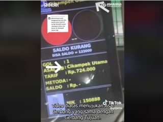 Viral Pengemudi Kena Tarif Rp 724 Ribu di GT Cikampek, Begini Kata Jasa Marga
