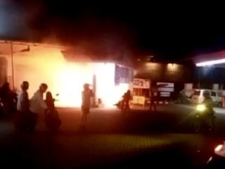 Motor Vixion Terbakar Saat Isi Bensin di Malang, Ini Sebabnya