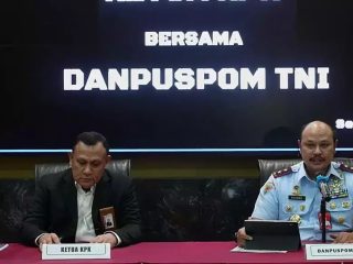 Puspom TNI Tetapkan Marsdya HA dan Letkol ABC Jadi Tersangka Suap di Basarnas