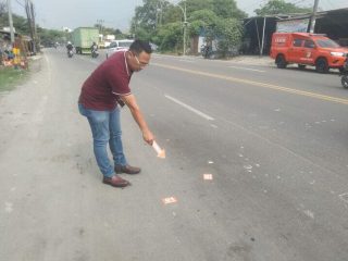 Sedang Berkendara, Pasutri di Tangerang Kena Peluru Nyasar Milik Polisi!