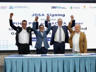 PLN, ACWA Power, Pupuk Indonesia Kolaborasi Kembangkan Green Hydrogen dan Green Ammonia Terintegrasi