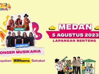 Dimeriahkan Jamrud dan Kotak, Konser Musikaria Adira Festival Siap Gebrak Kota Medan