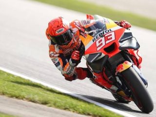 Yeay! Marc Marquez akhirnya Bisa Finis Lagi di Balapan Utama MotoGP