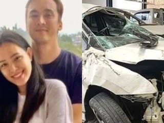 Begini Kondisi Mobil yang Ditumpangi Rendy Kjarnett dan Lady Nayoan