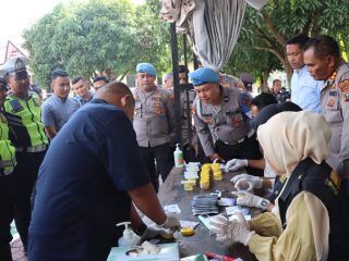 27 Personel Polres Madina Jalani Tes Urine Mendadak, Hasilnya...