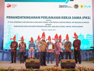 PLN Gandeng BPN se-Maluku dan Papua, Target Sertifikasi Aset Tanah Negara Rampung 2024