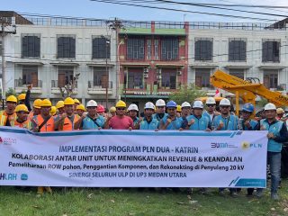 PLN UP3 Medan Utara ULP Medan Timur Siapkan Listrik Andal di Upacara HUT RI ke 78 