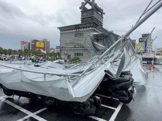 Taiwan Diterjang Topan Haikui: 44 Orang Terluka, Ribuan Lainnya Terpaksa Mengungsi