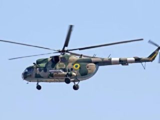 Helikopter Militer Ukraina Jatuh dan Hancur, 6 Tentara Tewas