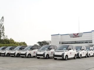 150 Unit Wuling Air ev Resmi Jadi Kendaraan di KTT ASEAN 2023