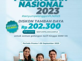 Hari Pelanggan Nasional, PLN Beri Diskon Spesial Tambah Daya Hanya Rp202.300