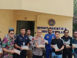 Ditpolair Gagalkan Penyelundupan 350 Ribu Benih Lobster yang Hendak Dikirim ke Singapura